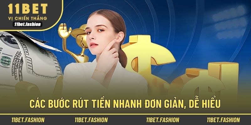Các bước rút tiền nhanh đơn giản, dễ hiểu