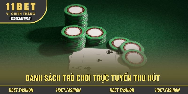 Danh sách trò chơi trực tuyến thu hút 