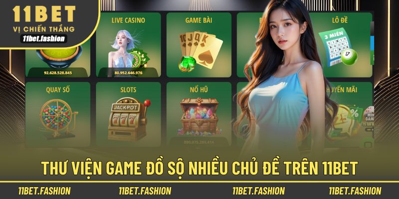 Kho trò chơi phong phú, đa dạng chủ đề trên nền tảng